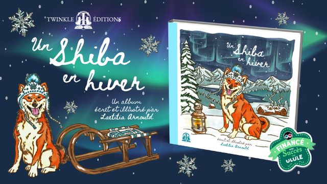 Cover image of the project ❄️Un shiba en hiver❄️