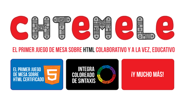 Imagen de portada del proyecto cHTeMeLe el primer juego de mesa sobre HTML5