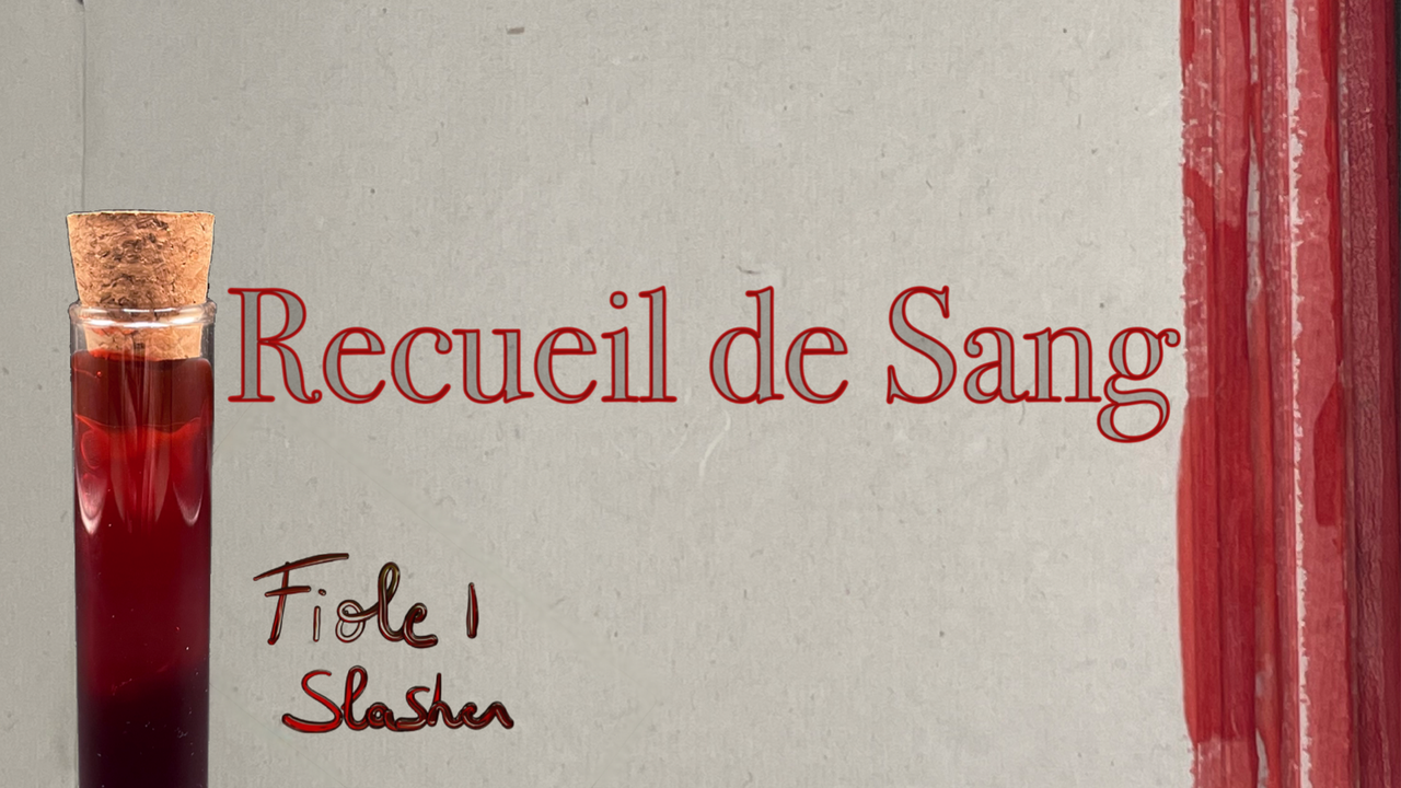 Le Recueil de Sang Fiole 1 : Slasher