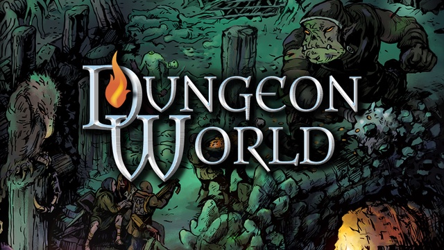 Cover image of the project Dungeon World, deuxième édition !