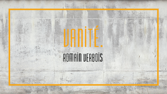 Cover image of the project VANITÉ.