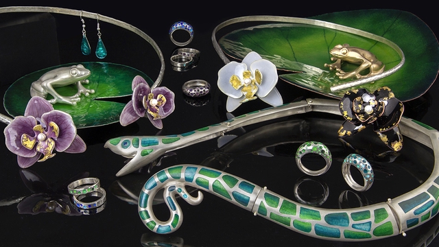 Image de couverture de la collecte Bijoux, émaux, collection éthique Fairmined