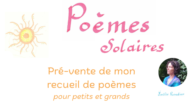 Imagen de portada del proyecto Auto-édition de mon recueil "Poèmes solaires"