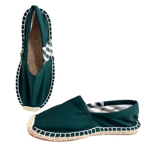 Les espadrilles Krama Vertes
