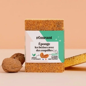 Éponge Grattante Végétale X2