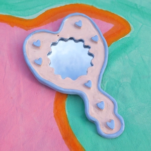 Miroir Céramique - Joli Cœur