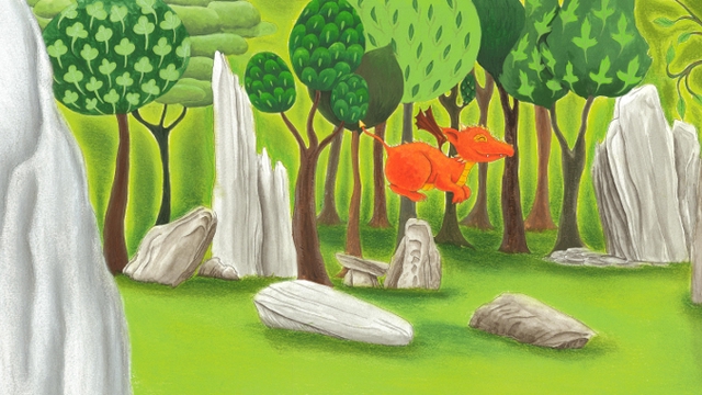 Cover image of the project La grotte au dragon