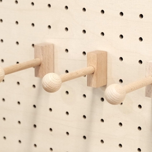 Patère - Porte Manteau Mural pour Pegboard