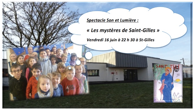 Cover image of the project Son et lumière : Les mystères de Saint Gilles