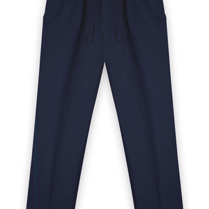 Pantalon en lin Bleu