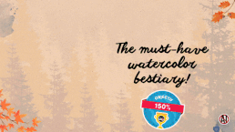 Champinup: the must-have watercolor bestiary!