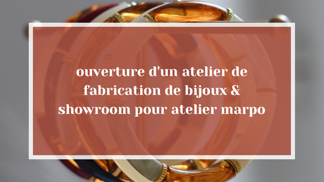 Image de couverture de la collecte Atelier MARPO ouvre son atelier / showroom ✨