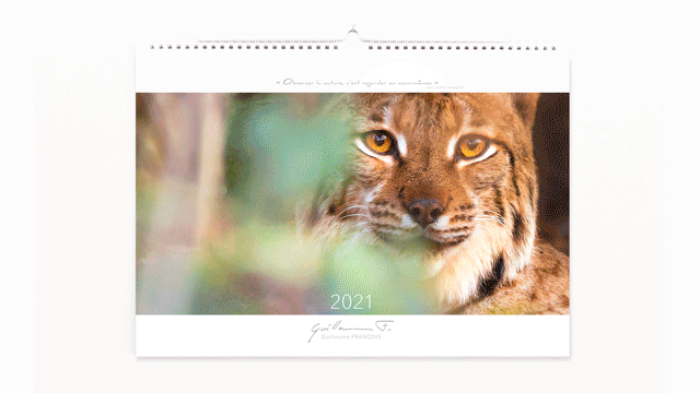 Calendrier Nature 2021 engagé pour la biodiversité
