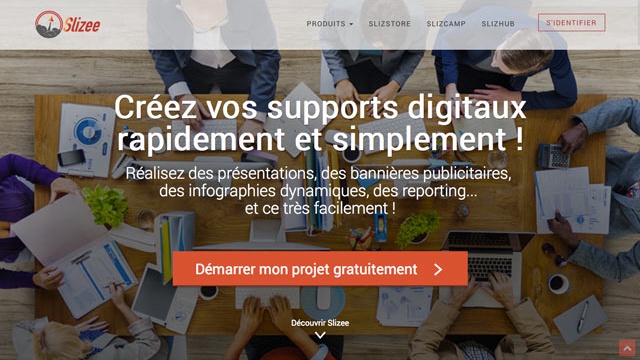 Cover image of the project Slizee - Créez des présentations captivantes 