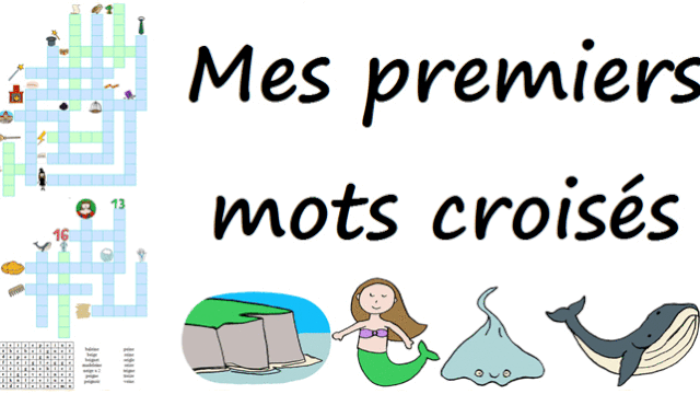Cover image of the project Mes premiers mots croisés - saison 5