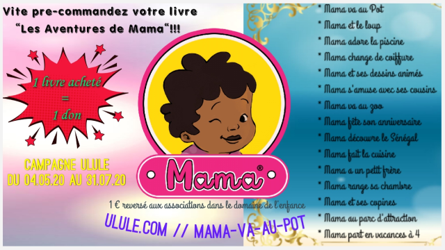 Cover image of the project Mama - les livres solidaires pour les enfants