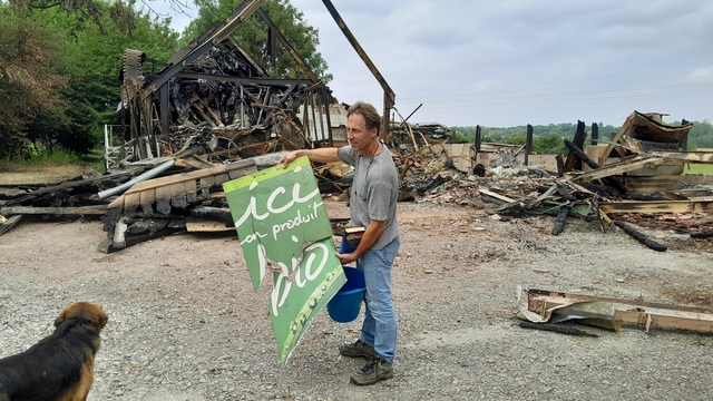 Cover image of the project Incendie : Reconstruire une fromagerie bio en Touraine