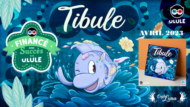 Cover image of the project Tibule, livre jeunesse