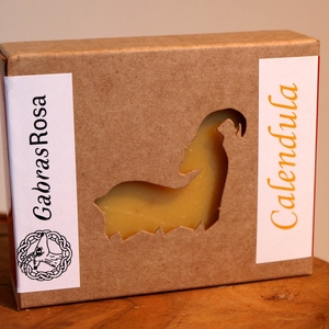 Savon au lait de chèvre Calendula 100g