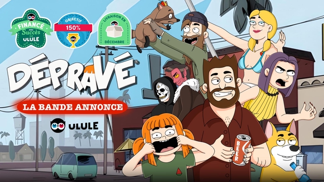 Cover image of the project Dépravé - La Série Animée ! 🎬