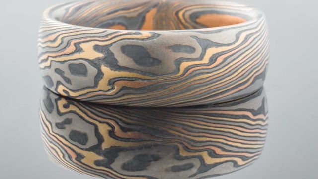 Cover image of the project Bijoux mokume gane (damascus)