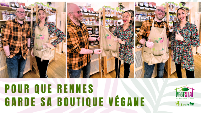 Imagen de portada del proyecto Pour que Rennes garde sa boutique végane !