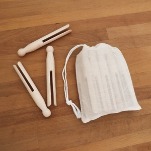 Pinces à linge en bois
