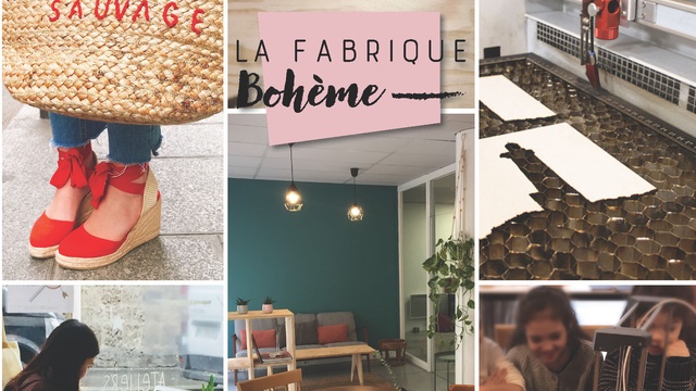 Cover image of the project La Fabrique Bohème, espace de création citoyen