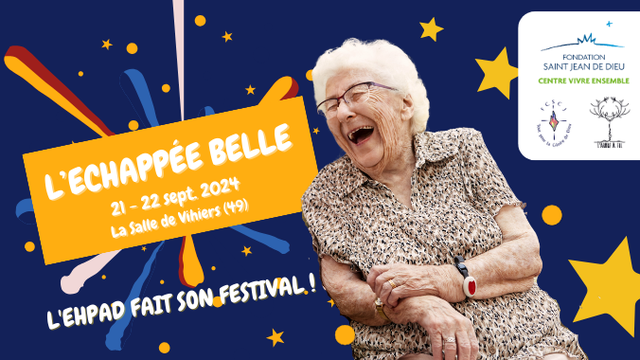 Cover image of the project L'Echappée Belle : l'EHPAD fait son festival ! 🎭👵👴