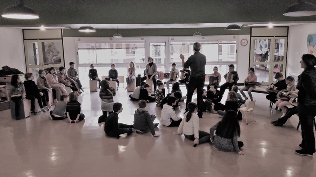 Cover image of the project Un orchestre à l'école