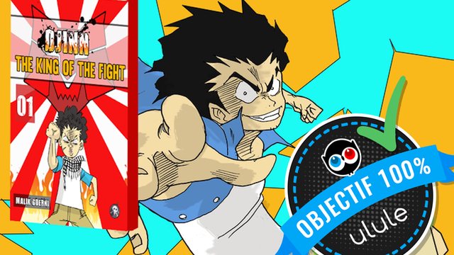 Cover image of the project DJINN THE KING OF THE FIGHT tome 1