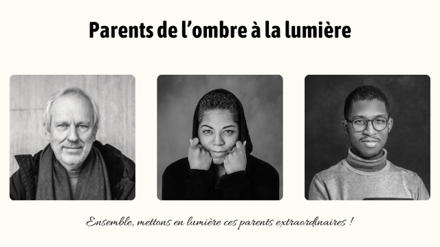 Image de couverture de la collecte Parents de l’Ombre à la Lumière - Photo et témoignage -