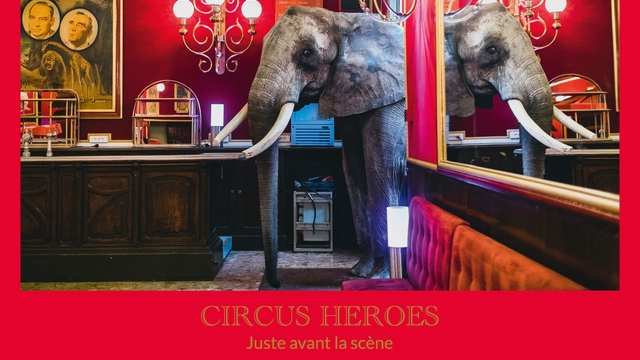 Cover image of the project Circus Heroes, juste avant la scène