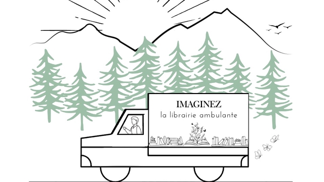 Cover image of the project Imagine(z), la librairie ambulante !
