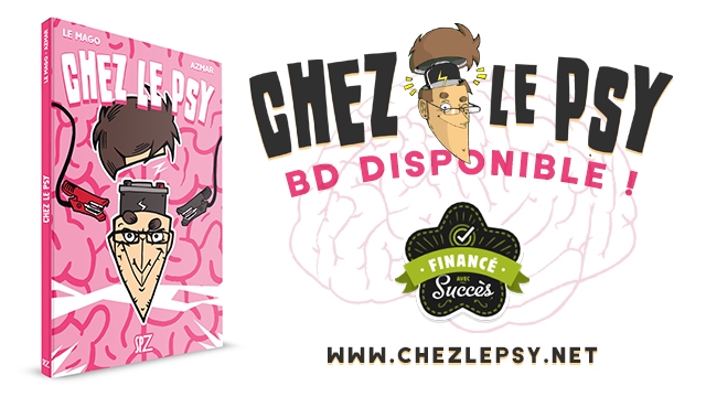 Cover image of the project Chez le Psy : La Bande Dessinée