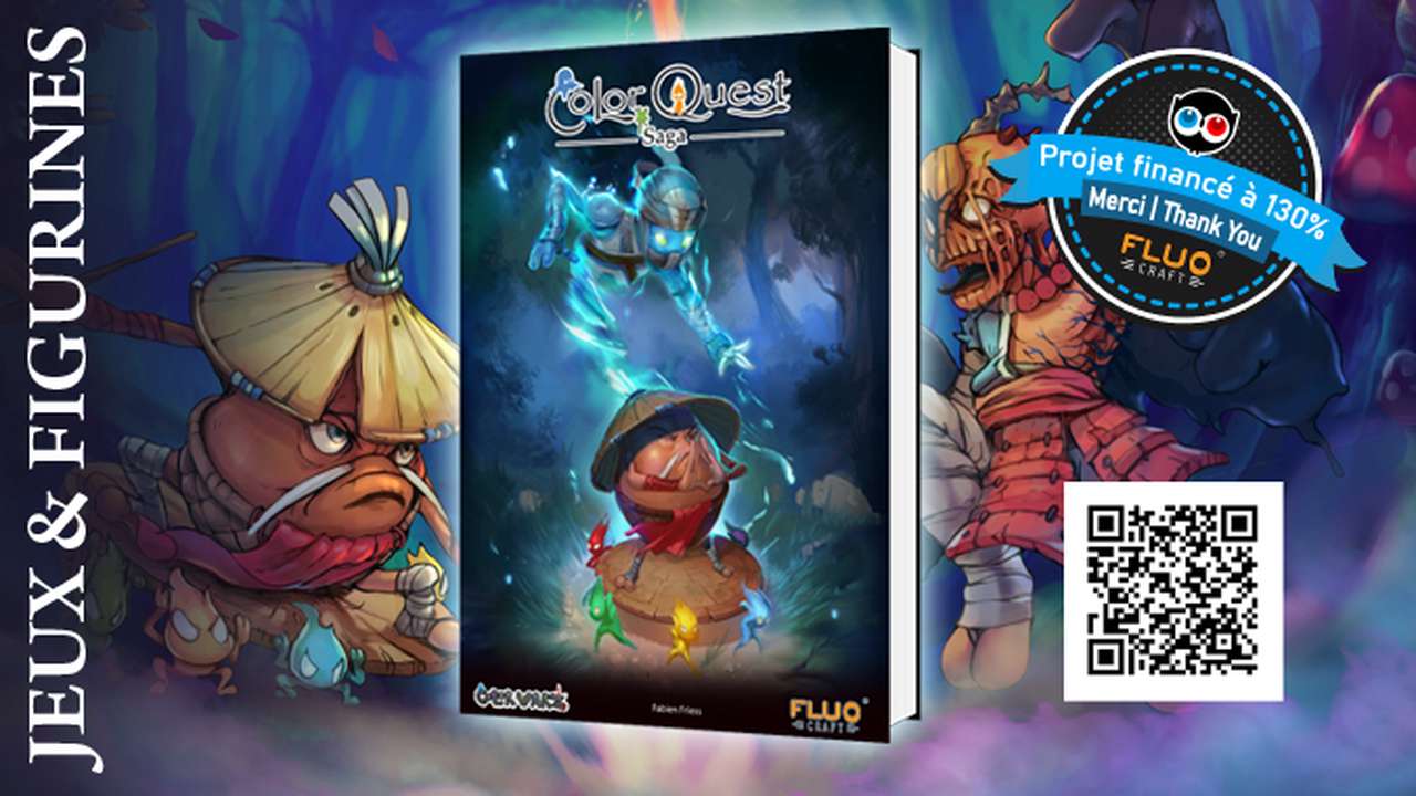 Color Quest Saga Reprint - Ulule