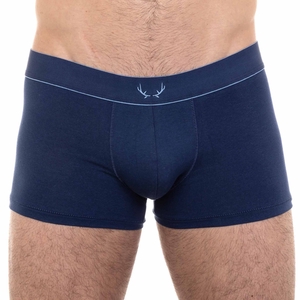 Boxer bleu foncé coton recyclé