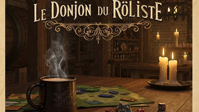 Imagen de portada del proyecto "Un repaire rôliste : café & boutique JdR à Orléans
