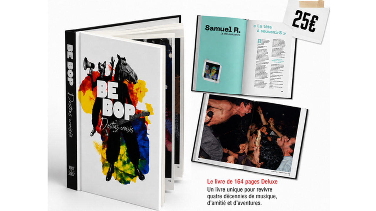 Le livre de 40 ans d'histoires avec l'association BeBop...