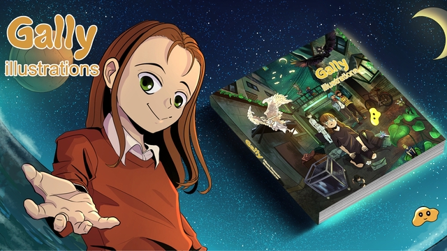 Cover image of the project Gally Illustrations