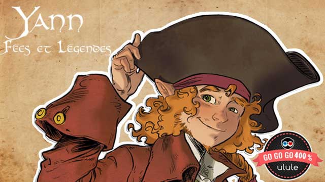 Cover image of the project Yann, fées et légendes.