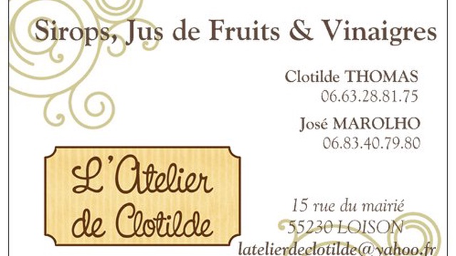 Image de couverture de la collecte L'ATELIER DE CLOTILDE