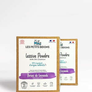 Lot de 2 Lessives Poudre Lavande