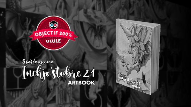 Imagen de portada del proyecto Artbook Inchjo'stobre 21 Sketchosaure
