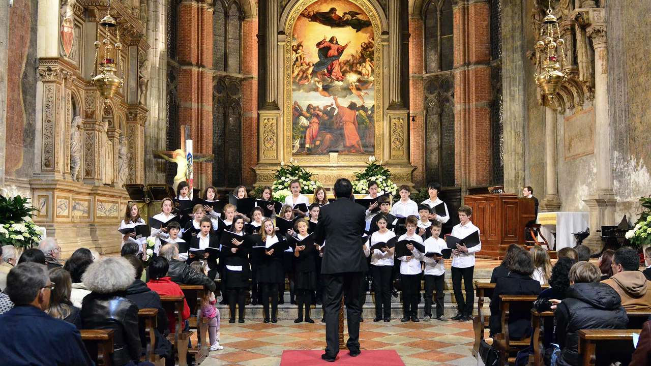Chœur d'enfants J P Rameau de Versailles Tournée au Portugal