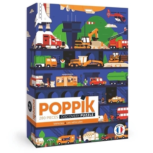 Puzzle éducatif 280 pièces - VÉHICULES