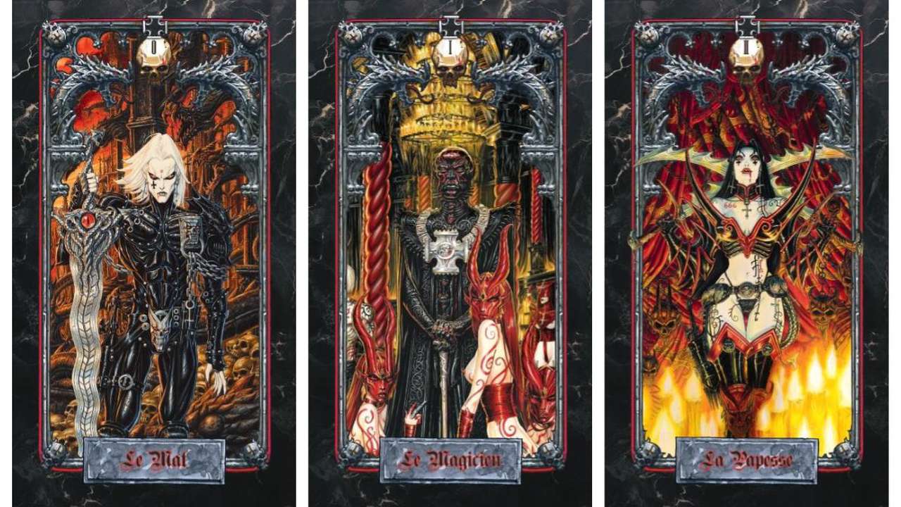 Requiem Vampire Knight Divination Tarot by Olivier Ledroit