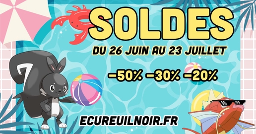 Les Soldes d'Été arrivent chez L'Écureuil Noir ! 🌴☀️