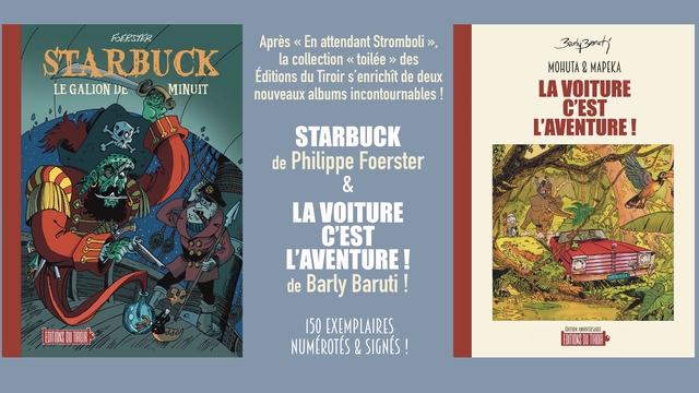 Cover image of the project Deux rééditions incontournables en tirage limité !