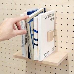Serre livre - bibliothèque pour pegboards